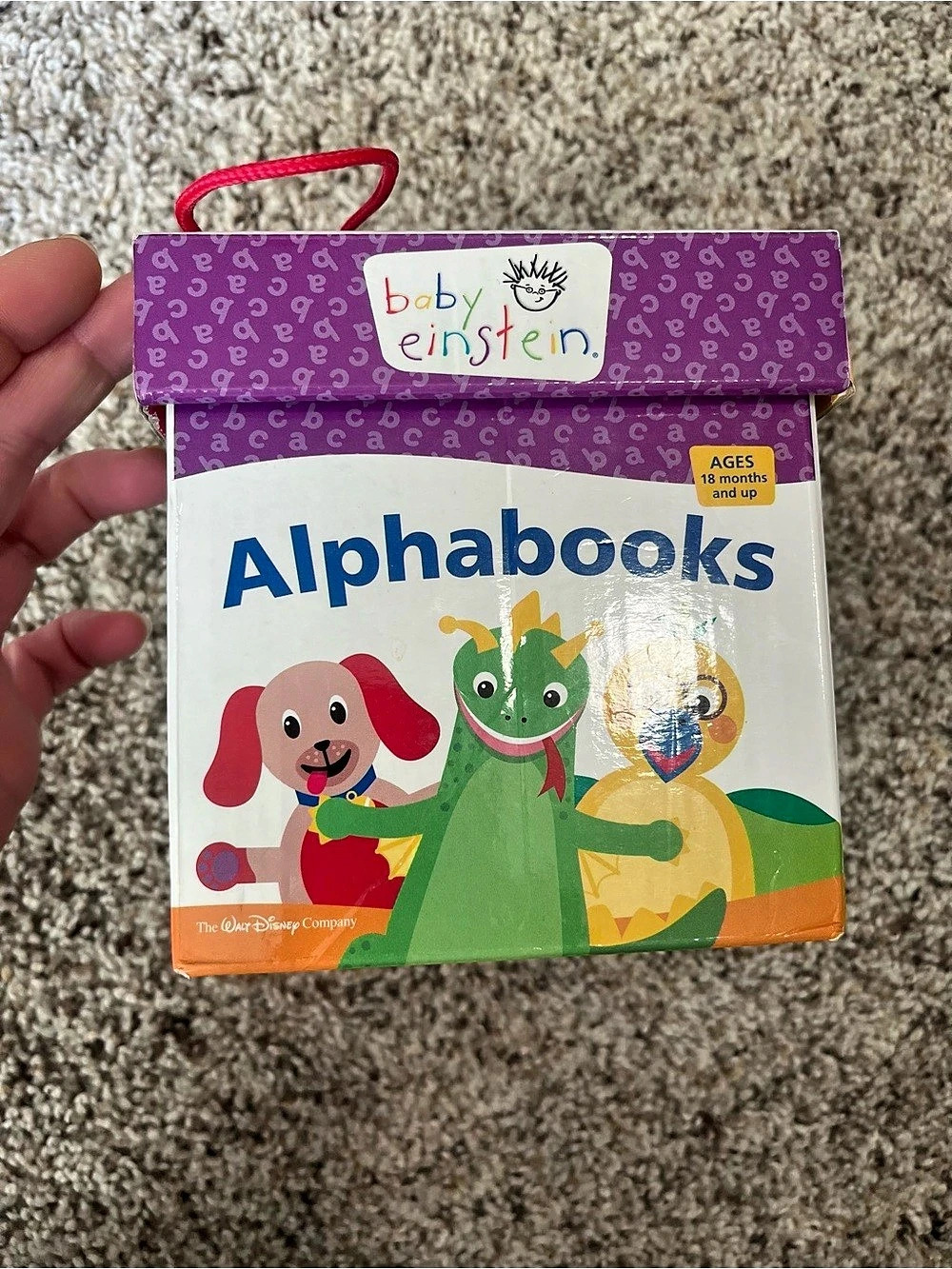 Baby Einstein The Disney Company Alphabooks Alphabet Hard Books Set